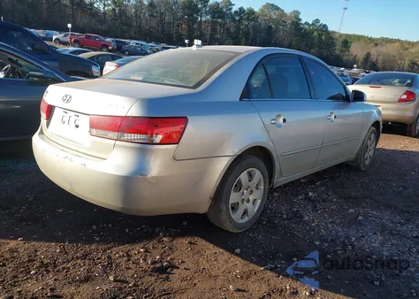 2007 Hyundai Sonata Gls из США, поврежденный, VIN 5NPET46C47H287197